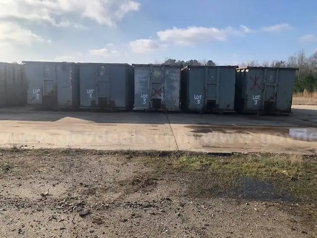 40 yard roll off containers