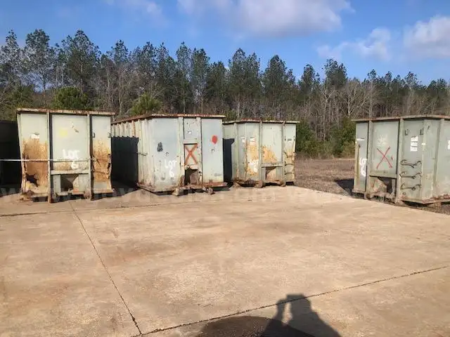 40 yard roll off containers