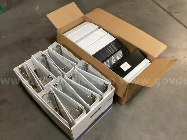 3 Ring Binders ( lot of 22)