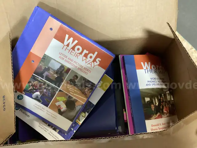 Words Their way 1 box