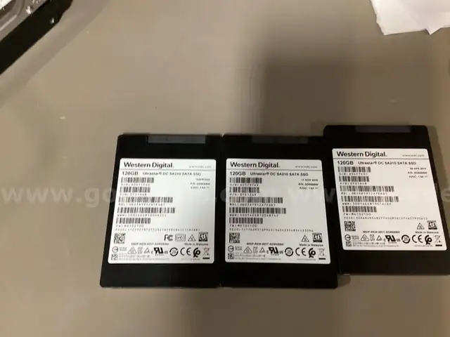 Hard Drives Lot of 3