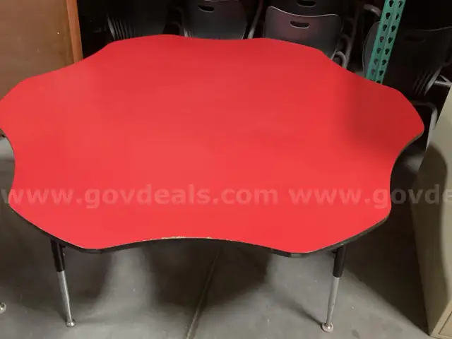 Art Table and 6 Chairs
