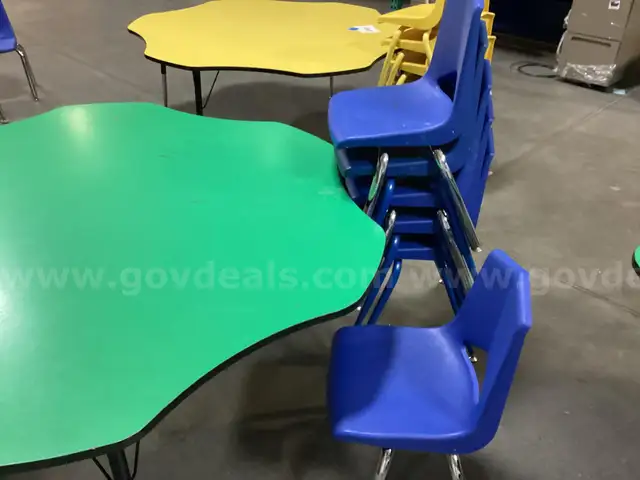 Art Table and 6 Chairs