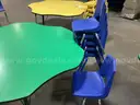 Art Table and 6 Chairs