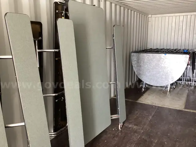 12' Rectangle with Bench Seat, Cafeteria Tables (lot of 4)