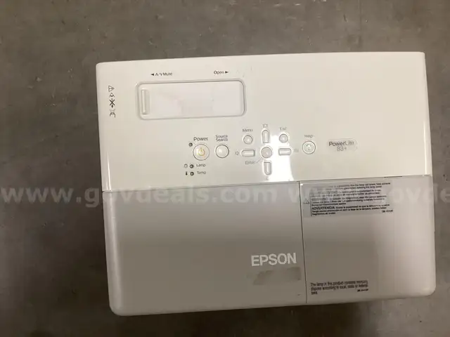 Projector, Epson