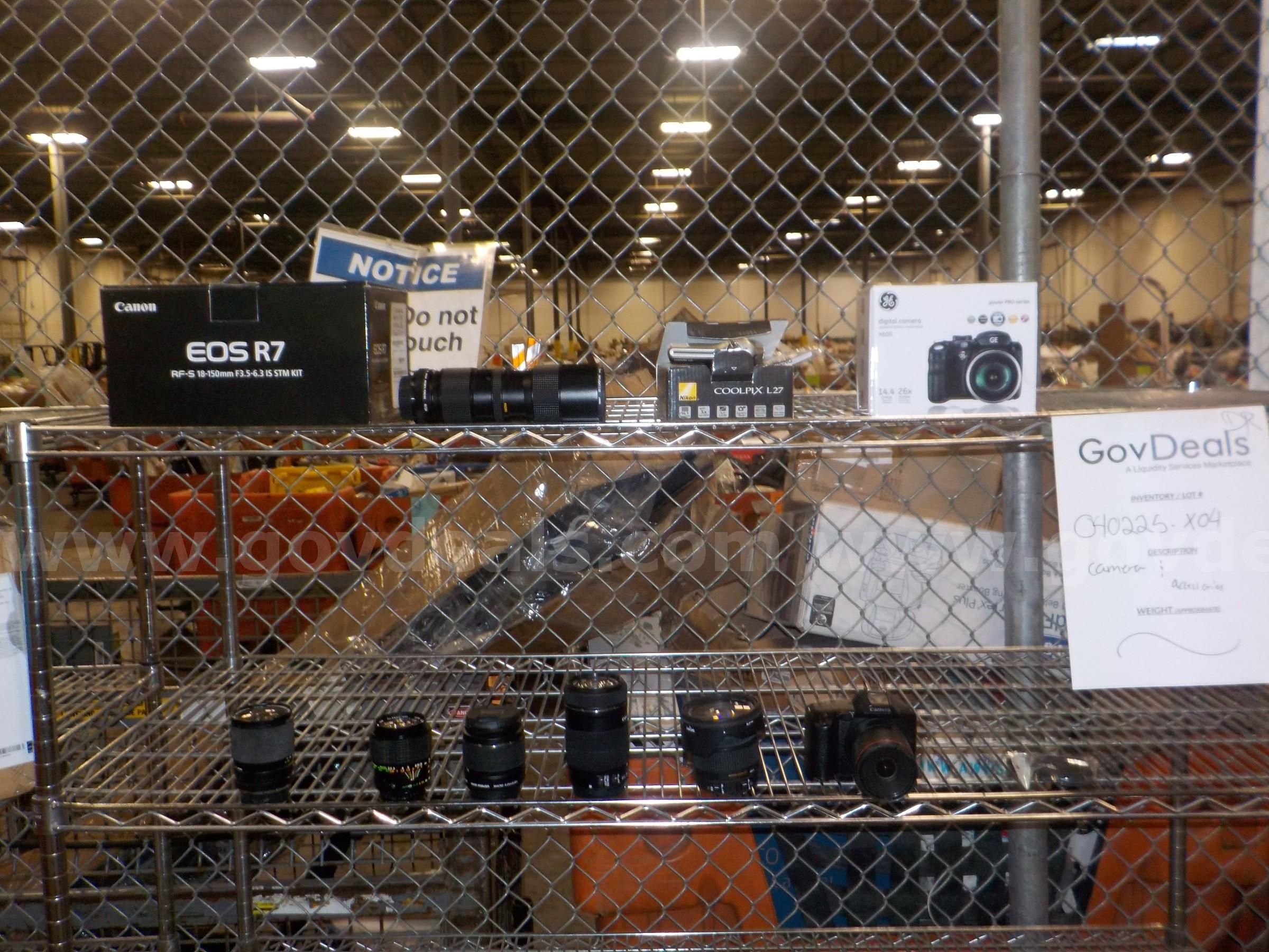 LOT OF CANON CAMERA | AllSurplus