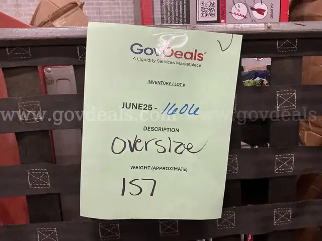 General Merchandise: &#x22;Large Items&#x22; (JUN25-1606)