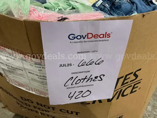 Apparel: &#x22;Clothes&#x22; (JUL25-666)