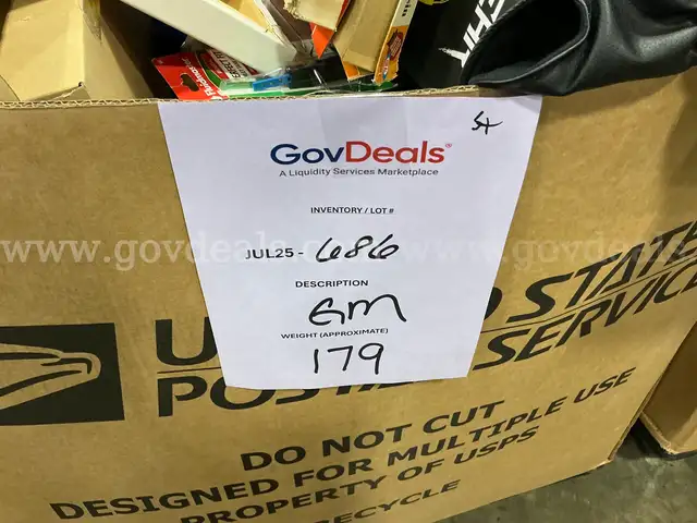 General Merchandise: (JUL25-0686)
