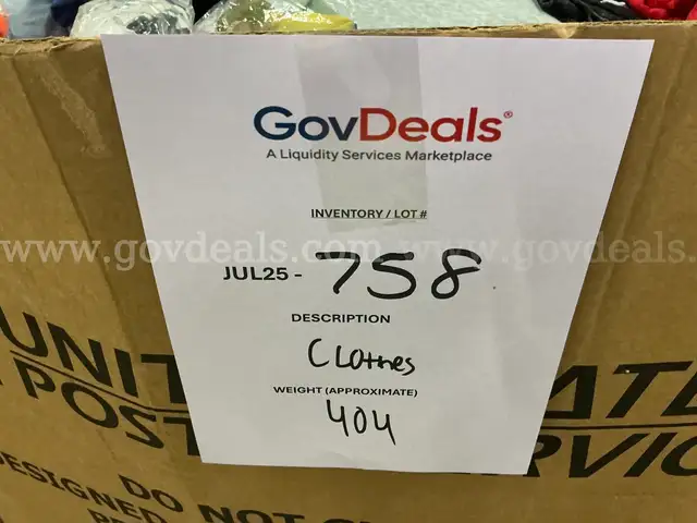 Apparel: &#x22;Clothes&#x22; (JUL25-0758)
