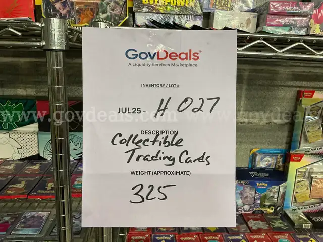 Collectibles: &#x22;Trading Cards&#x22; (JUL25-H027)