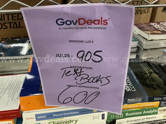 Books: &#x201C;Reference &#x26; Textbooks JUL25-905