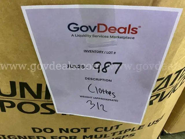 Apparel: &#x22;Clothes&#x22; (JUL25-0987)