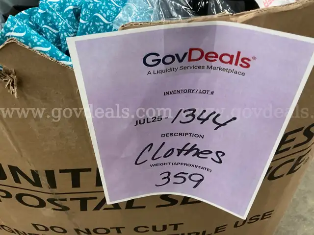 Apparel: &#x22;Clothes&#x22; (JUL25-1344)