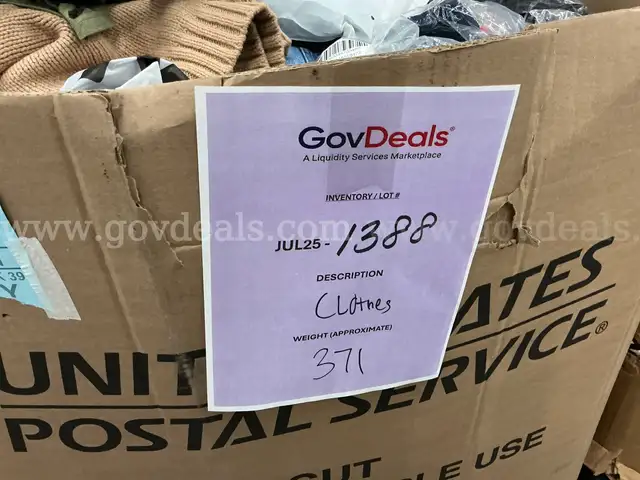 Apparel: &#x22;Clothes&#x22; (JUL25-1388)