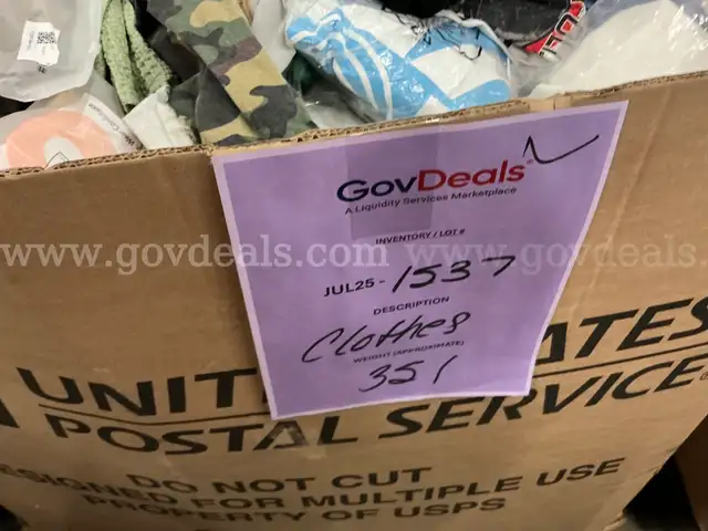 Apparel: &#x22;Clothes&#x22; (JUL25-1537)