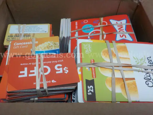 General Merchandise: &#x22;Gift Cards&#x22; Approx &#x22;700&#x22; (JUL25-G0006)