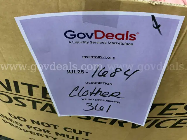 Apparel: &#x22;Clothes&#x22; (JUL25-1684)