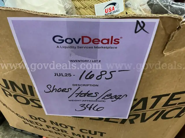Apparel: Manually Sorted &#x22;Shoes, Handbags and Totes&#x22; (JUL25-1685X)