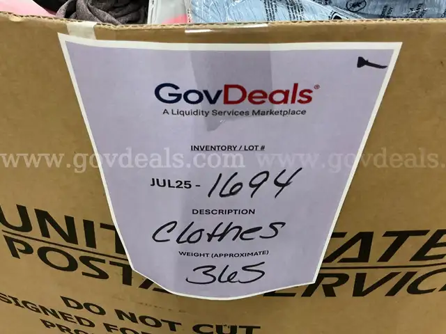 Apparel: &#x22;Clothes&#x22; (JUL25-1694)
