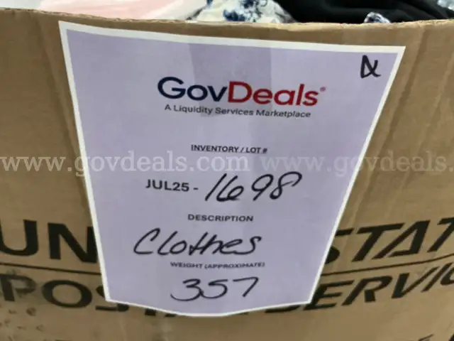 Apparel: &#x22;Clothes&#x22; (JUL25-1698)
