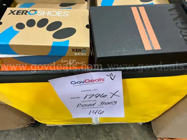 Apparel: &#x22;Boxed Shoes&#x22; (JUL25-1796X)