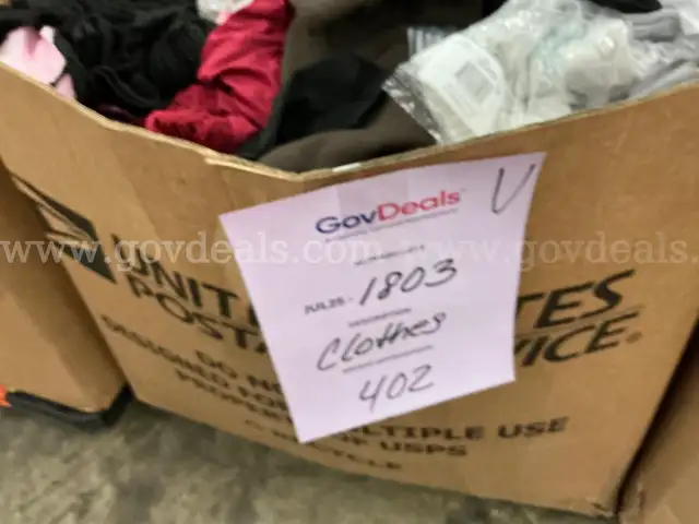Apparel: &#x22;Clothes&#x22; (JUL25-1803)