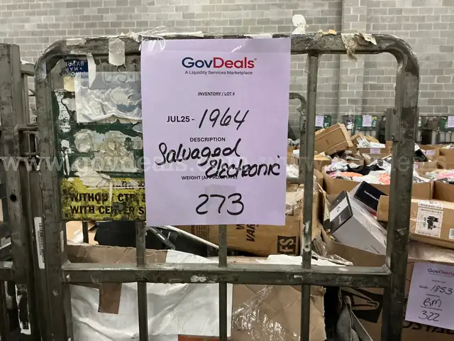 Electronics &#x22;Salvaged&#x22; (JUL25-1964)