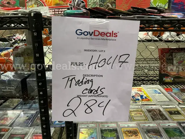 Collectibles: &#x22;Trading Cards&#x22; (JUL25-H047)