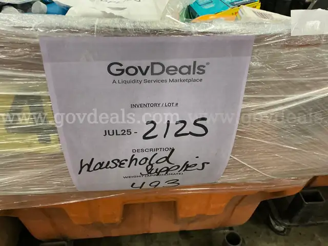 General Merchandise: &#x22;Household Cleaning Supplies&#x22; (JUL25-2125)