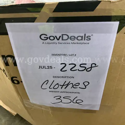 Apparel: &#x22;Clothes&#x22; (JUL25-2258)
