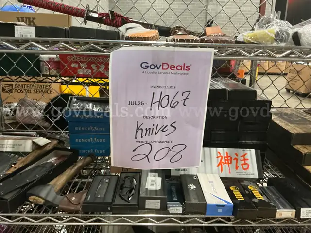 Collectibles: &#x22;Knives and Miscellaneous Accessories (JUL25-H067)