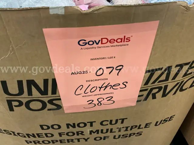 Apparel: &#x22;Clothes&#x22; (AUG25-0079)