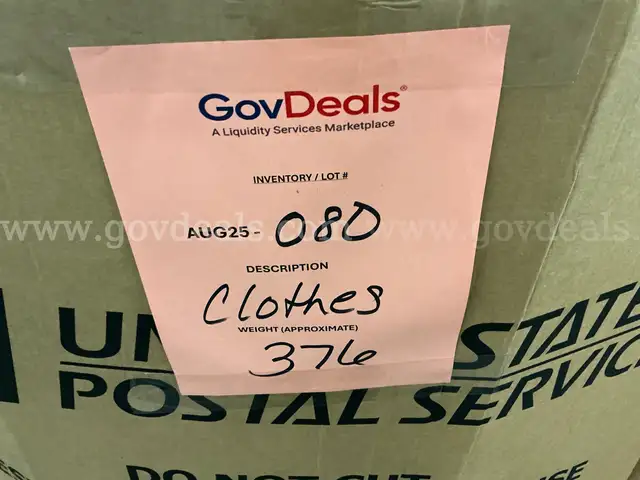 Apparel: &#x22;Clothes&#x22; (AUG25-0080)