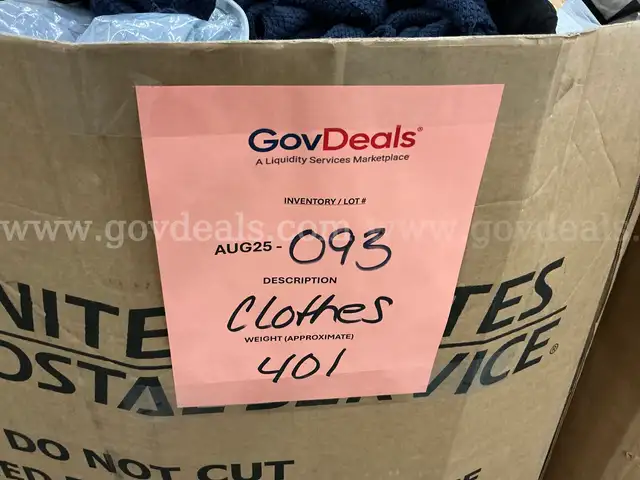 Apparel: &#x22;Clothes&#x22; (AUG25-0093)