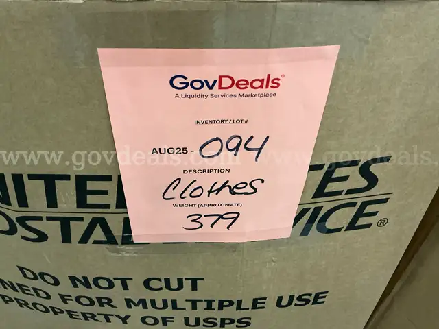 Apparel: &#x22;Clothes&#x22; (AUG25-0094)