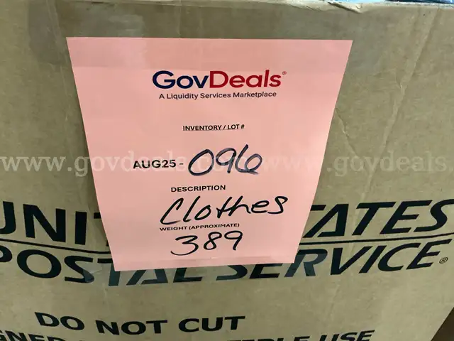 Apparel: &#x22;Clothes&#x22; (AUG25-0096)