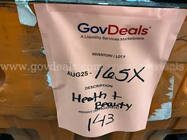 Apparel: &#x22;Health &#x26; Beauty&#x22; (AUG25-0165X)