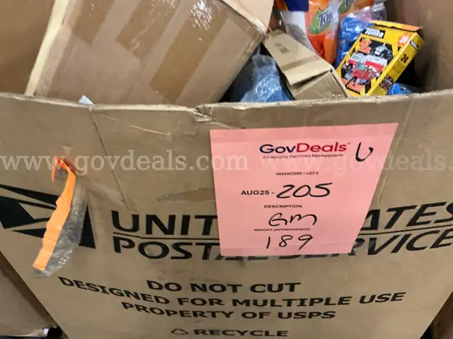 General Merchandise: (AUG25-0205)