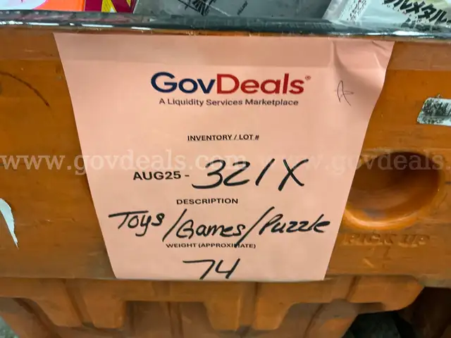 Collectibles: &#x22;Toys, Games and Puzzles&#x22; (AUG25-0321X)