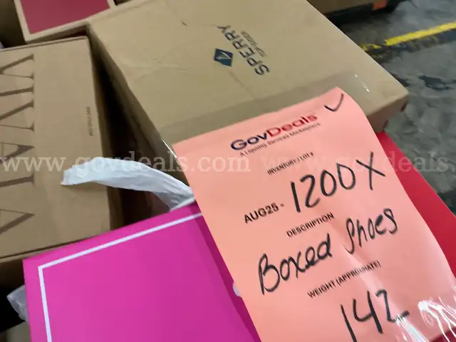 Apparel: &#x22;Boxed Shoes&#x22; (AUG25-1200X)