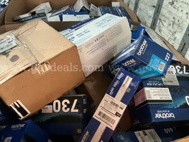 Salvaged: USED &#x22;Ink Cartridges &#x26; Toners&#x22; TOTAL 12 - (AUG25-BULK009)