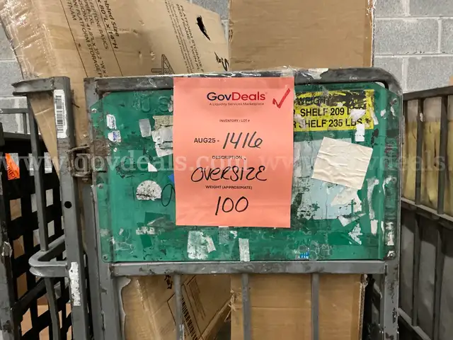 General Merchandise: &#x22;Large Items&#x22; (AUG25-1416)
