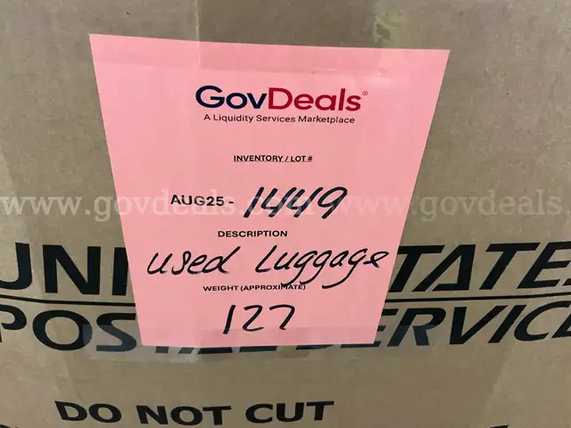 Salvaged: &#x22;Luggage&#x22; (AUG25-1449)