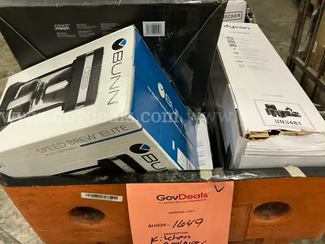 General Merchandise: &#x22;Kitchen Appliances&#x22; (AUG25-1649X)