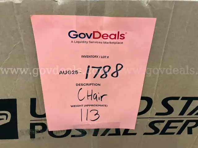 General Merchandise: &#x22;Furniture&#x22; (AUG25-1788)