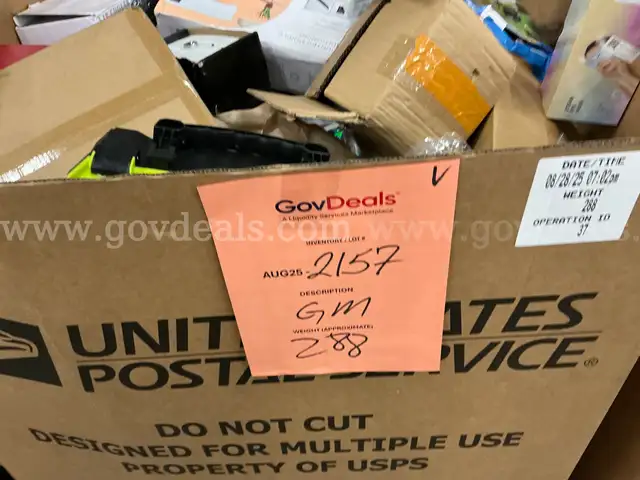 General Merchandise: (AUG25-2157)