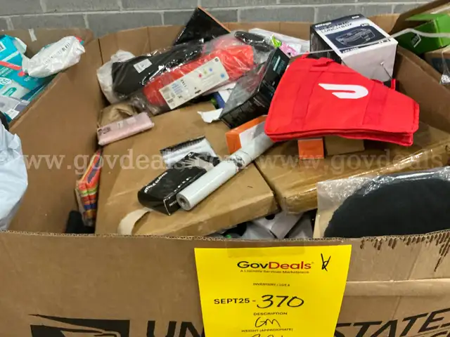 General Merchandise: (SEP25-0370)