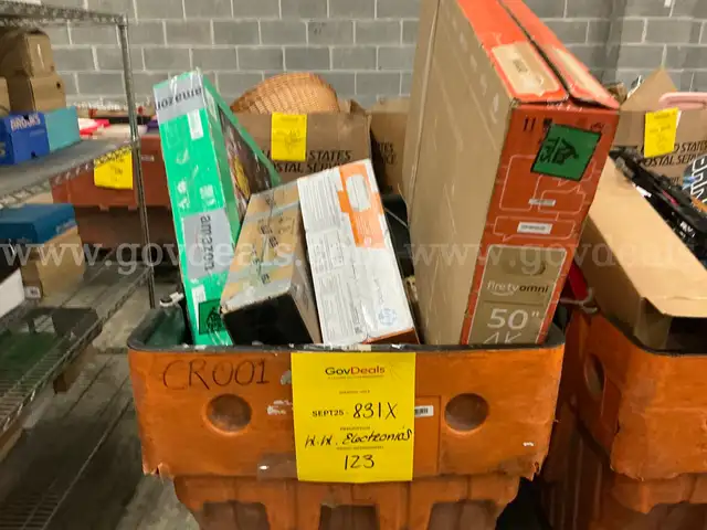Electronics: &#x22;Assorted&#x22; (SEP25-0831X)